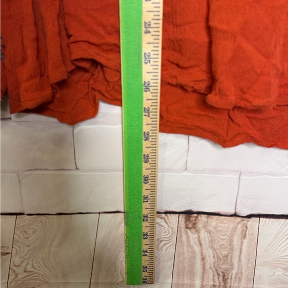 Suzanne Betro Rust‎ Embroidered Blouse - Picture 7 of 8